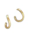 Marco Bicego 18k Yellow Gold Jaipur Textured Medium Hoop Earrings In Gold