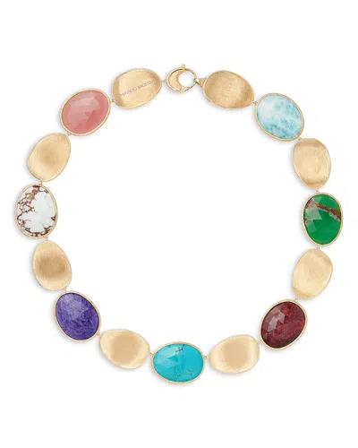 Marco Bicego Women's Lunaria Color 18k Yellow Gold & Multi-gemstone Collar Necklace
