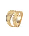 Marco Bicego 18k Lunaria Yellow Gold Split Ring Size 7 In Gold