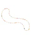Marco Bicego 18k Yellow Gold Lunaria Tourmaline Multicolor Tourmaline Long Length Statement Necklace, 37.8 In Gold