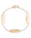 Marco Bicego 18k Yellow Gold Lunaria Twist Textured Disc Station Bracelet In Gold