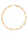 Marco Bicego 18k Yellow Gold Lunaria Twist Textured Link Collar Necklace, 17.75 In Gold