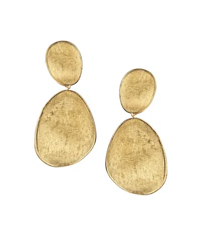 MARCO BICEGO 18K YELLOW GOLD LUNARIA TWO DROP EARRINGS,OB1347-Y