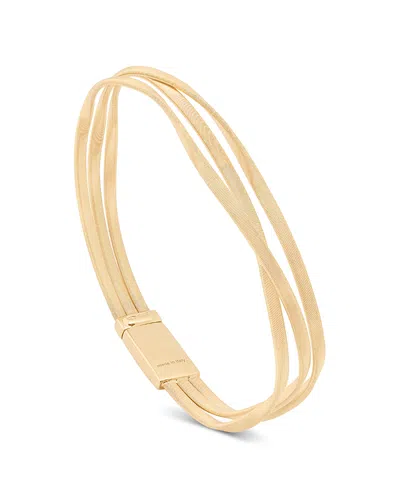 Marco Bicego 18k Yellow Gold Marrakech 3 Strand Coil Bracelet