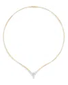 Marco Bicego 18k Yellow Gold Marrakech Diamond V Cluster Collar Necklace, 16.5 In Gold