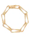 Marco Bicego 18k Yellow Gold Marrakech Onde Double Link Bracelet In Gold