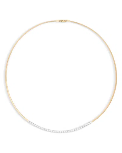 Marco Bicego 18k Yellow Gold Masai Diamond Collar Necklace, 16.5