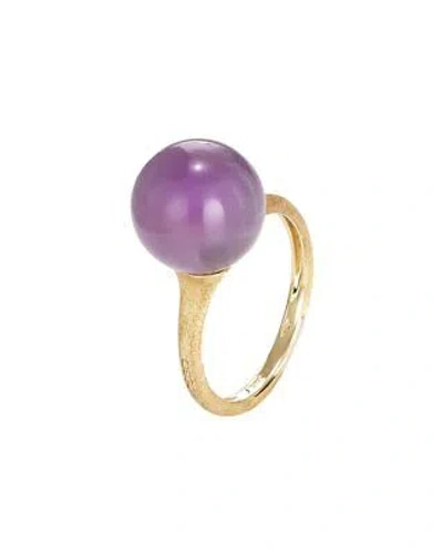 Pre-owned Marco Bicego Africa 18k Amethyst Ring Women's 7