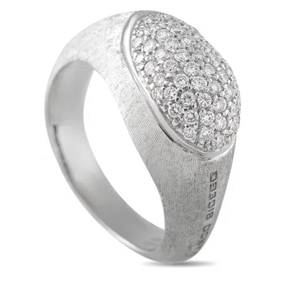 Marco Bicego Confetti Isola 18k White Gold 0.41ct Diamond Ring Mb22-070225
