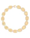Marco Bicego Diamond Accented Collar Necklace In 18k White & Yellow Gold, 0.81 Tcw In Gold