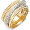 Marco Bicego Goa Diamond Coil Ring In Gold