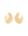 Marco Bicego Irregular Petal Statement Earrings In 18k Yellow Gold In Gold