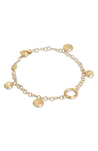 Marco Bicego Jaipur 18k Yellow Gold Charm Bracelet In 18k Yellow Gold