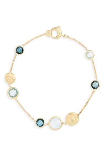 Marco Bicego Jaipur 18k Yellow Gold Semiprecious Stone Bracelet