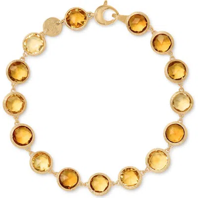 Marco Bicego Jaipur Color Citrine Bracelet In Gold