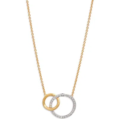 Marco Bicego Jaipur Diamond Pavé Link Pendant Necklace In Multi
