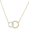 Marco Bicego Jaipur Interlock Pendant Necklace In 18k Yellow Gold