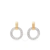 MARCO BICEGO MARCO BICEGO JAIPUR LINK COLLECTION 18K YELLOW & WHITE GOLD FLAT-LINK DIAMOND STUDS - OB1757 B1 YW Q