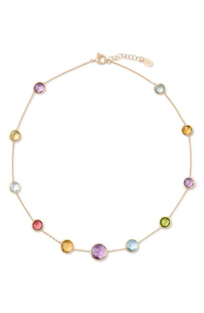 Marco Bicego Jaipur Mixed Semiprecious Stone Bracelet In Gold
