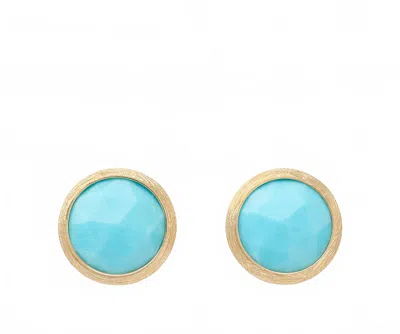 Marco Bicego Jaipur Stud Earrings In Turquoise