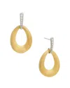 Marco Bicego Lucia 18k 0.08 Ct. Tw. Diamond Earrings In Gold