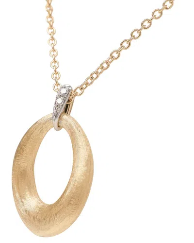 Marco Bicego Lucia 18k Diamond Necklace In Gold