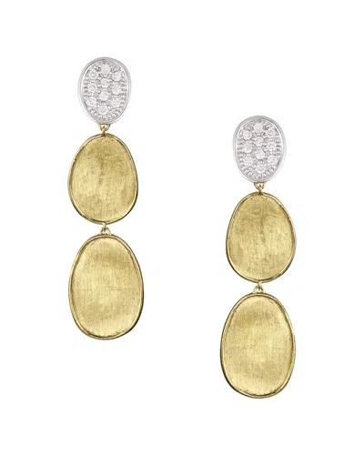 Marco Bicego Lunaria 18k Diamond Earrings