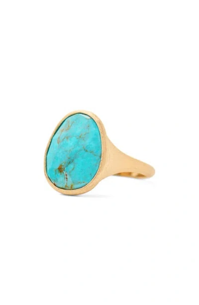Marco Bicego Lunaria 18k Gold & Semiprecious Stone Cocktail Ring