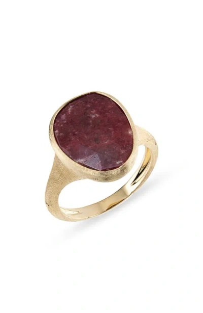 Marco Bicego Lunaria 18k Gold & Semiprecious Stone Cocktail Ring