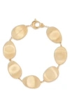 Marco Bicego 18k Yellow Gold Lunaria Petal Link Bracelet In Gold