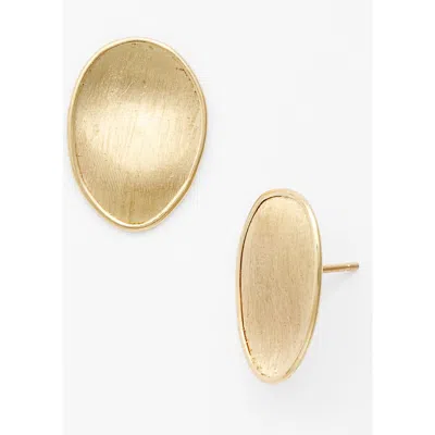 Marco Bicego 'lunaria' Large Stud Earrings In 18k Yellow Gold