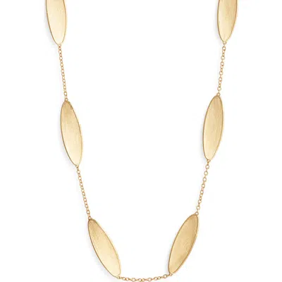 Marco Bicego Lunaria Twist Necklace In Gold