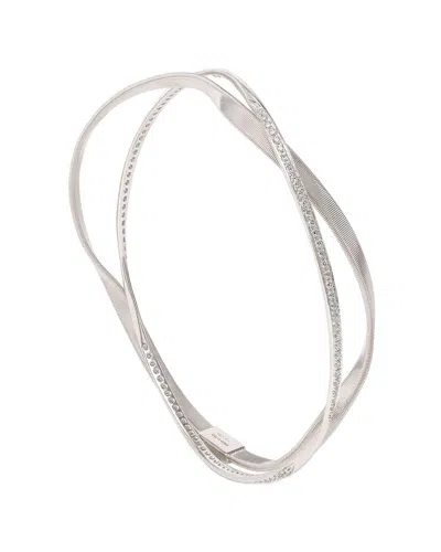 Marco Bicego Marrakech 18k Diamond Bracelet In Gray