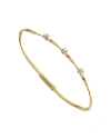 Marco Bicego Marrakech Bracelet In 18k Yellow Gold With Diamonds In Yellow Gold