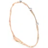 Marco Bicego Marrakech Diamond Station Bracelet In Gold