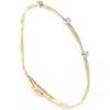 Marco Bicego Marrakech Diamond Station Bracelet In Gold