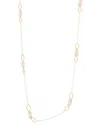 Marco Bicego Women's 18k Yellow Gold & 5-10mm Freshwater Pearl Marrakech Onde Necklace In Silver