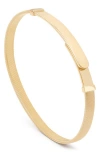 Marco Bicego 18k Yellow Gold Masai Coil Thin Bangle Bracelet In Gold