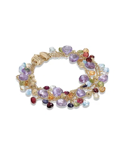 Marco Bicego Paradise 18k 50.95 Ct. Tw. Mixed Gemstones Bracelet In Multi