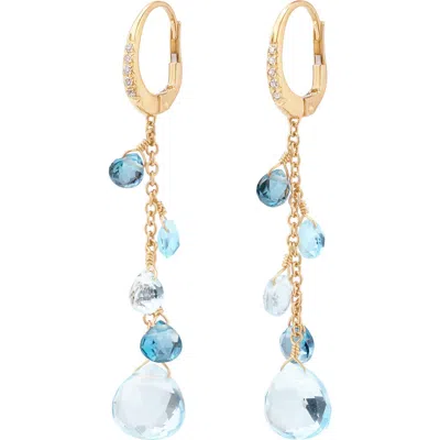 MARCO BICEGO MARCO BICEGO PARADISE TOPAZ DROP EARRINGS