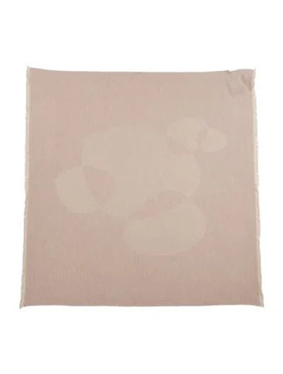 Pre-owned Marco Bicego Printed Scarf W/ Tags In Neutral