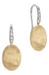 Marco Bicego 18k Yellow Gold Siviglia Diamond Drop Earrings - Exclusive In 18k Yellow Gold