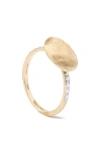 Marco Bicego Siviglia 18k Yellow Gold & Diamond East West Ring In 18k Yellow Gold