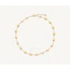 Marco Bicego Siviglia 18k Yellow Gold Large Bean Adjustable Necklace - 18" - Cb538-e__y_02 In Yellow