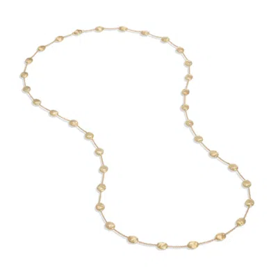 Marco Bicego Siviglia Collection 18k Yellow Gold Large Bead Long Necklace In Gold-tone