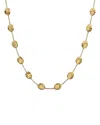 Marco Bicego Siviglia Collection Large Bead Necklace In 18k Yellow Gold, 16 In Gold With Extender