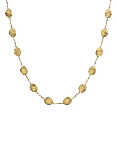 Marco Bicego Siviglia Collection Large Bead Necklace In 18k Yellow Gold, 16 In Gold With Extender
