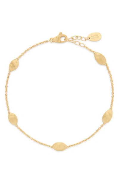 Marco Bicego 18k Yellow Gold Siviglia Textured Link Chain Bracelet