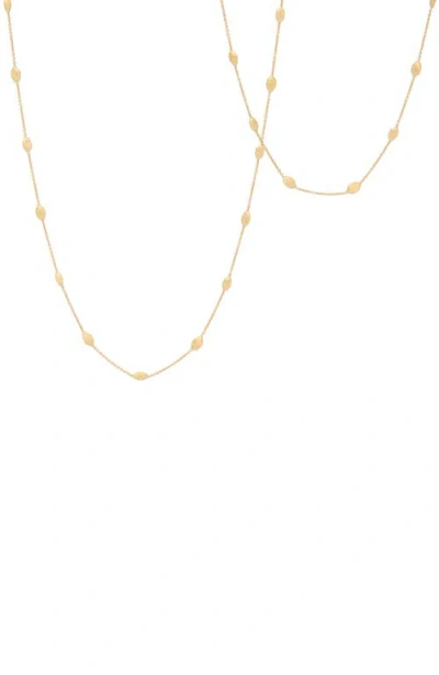 Marco Bicego Siviglia Station Long Necklace In Gold