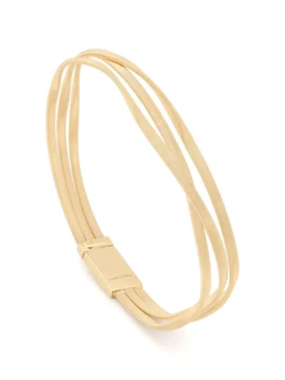 Marco Bicego Three-strand Bracelet In Gold